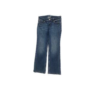Wrangler Bootcut Women's size 7 Dark Wash Blue Denim Jeans